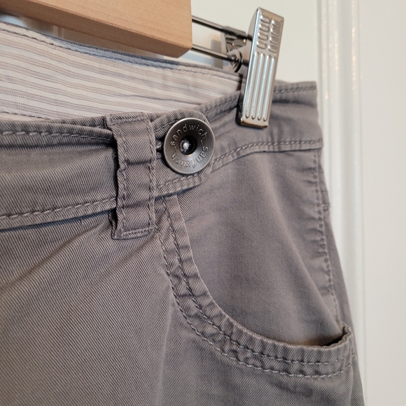 Sandwich Slim Grey Pants - Picture 5 of 15